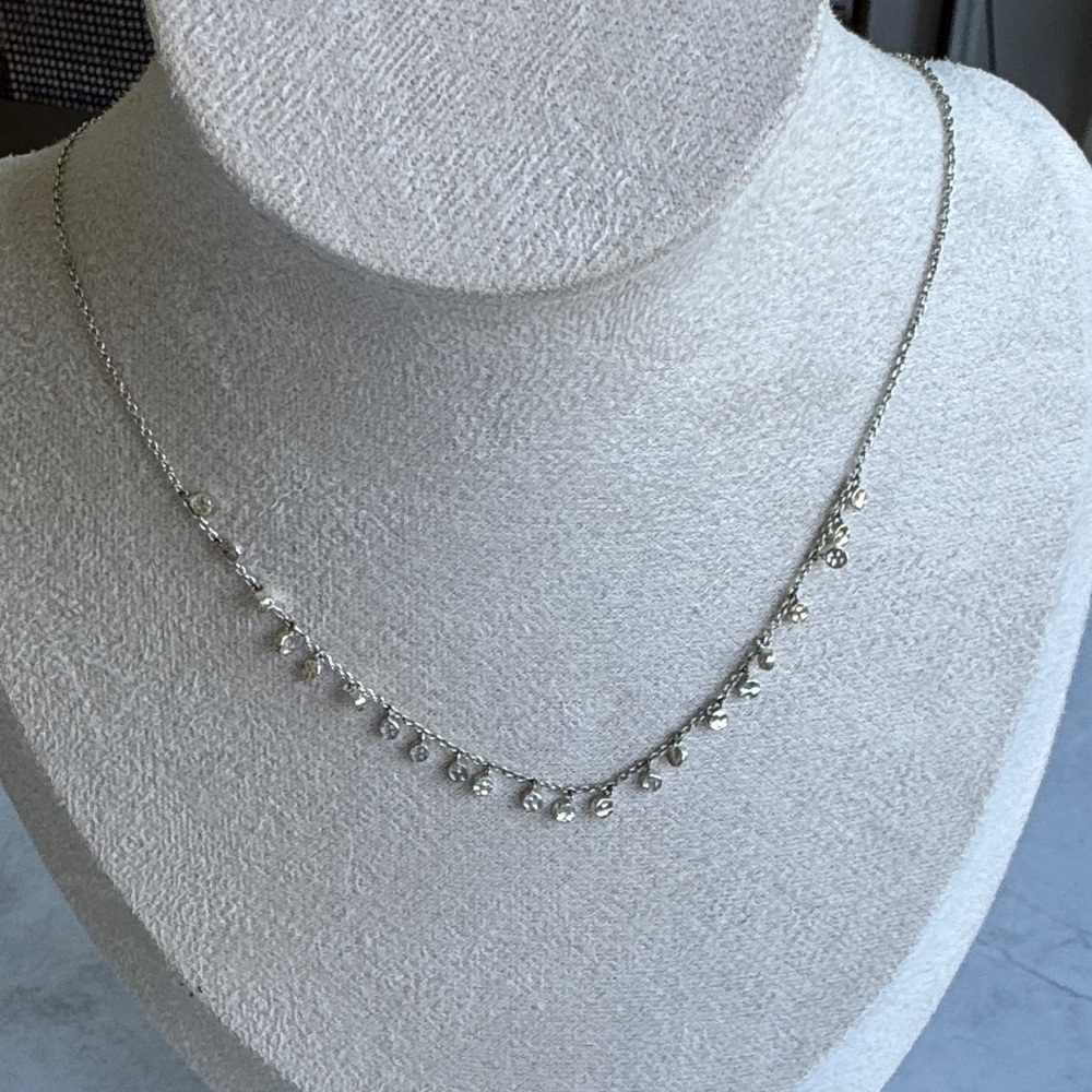 Gorjana Silver Necklace with Delicate Charms
